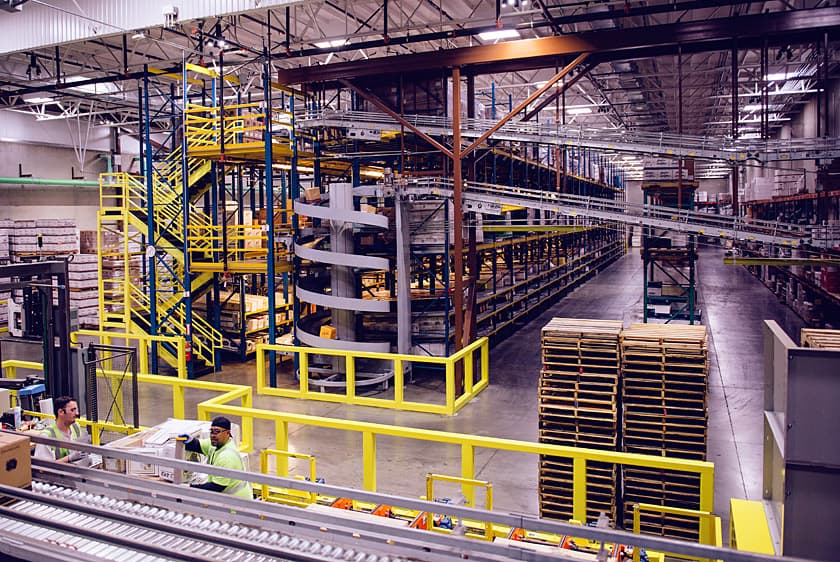Modern warehouse automation systems