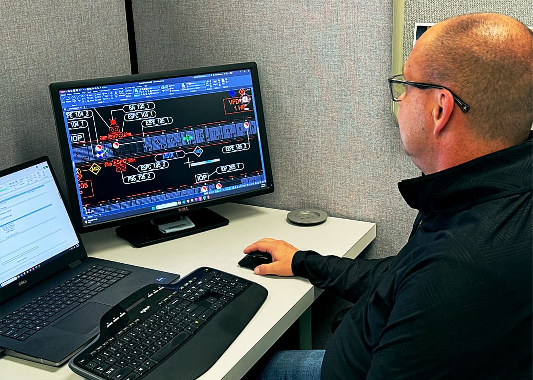 Modern warehouse control system